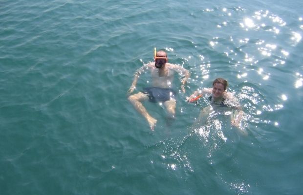 Snorkeling on Cat Ba Island